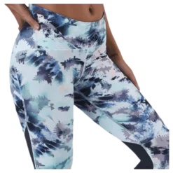 Fly Fast Printed Crop Blue