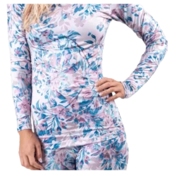 Forget-Me-Not Printed L/S Tee Patterned
