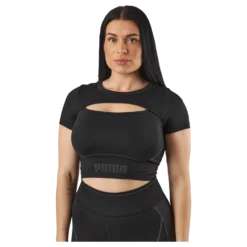 Formknit Seamless Baby Tee Puma Black-strong Gray