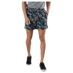 Free Jogger Shorts Print Blue