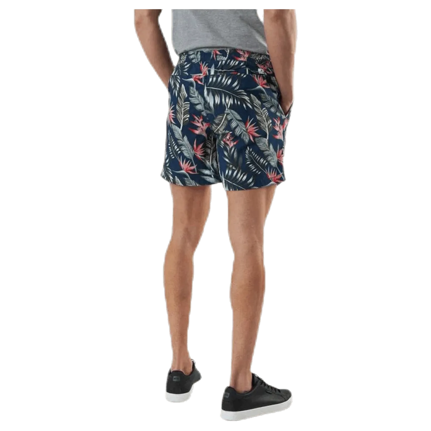 Free Jogger Shorts Print Blue