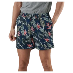 Free Jogger Shorts Print Blue