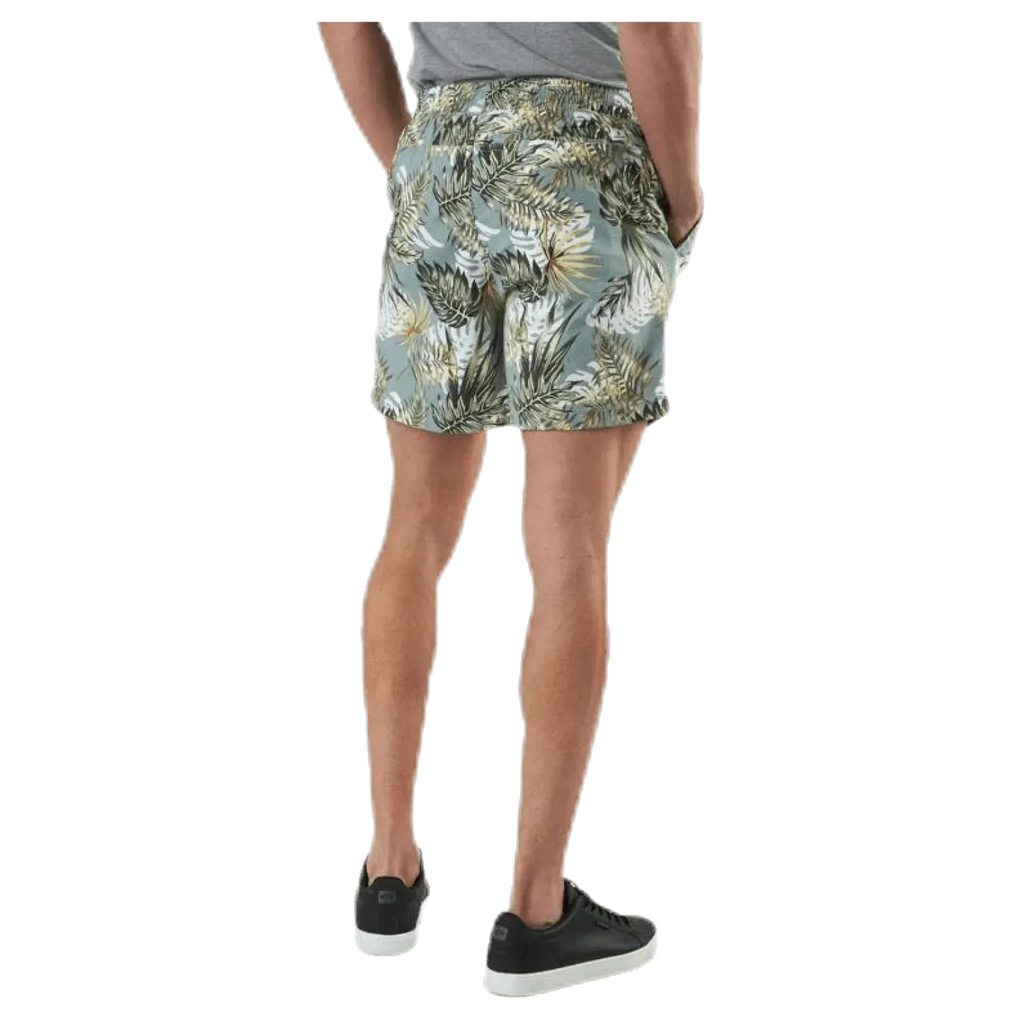 Free Jogger Shorts Print Green