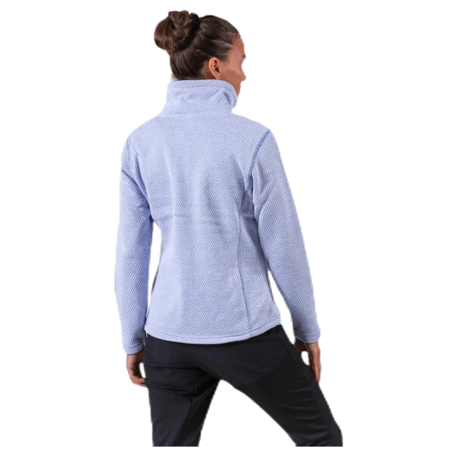 Freida Melange Fleece Jacket Purple