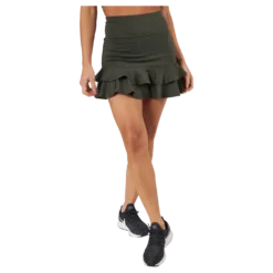 Frida Frill Skirt Army