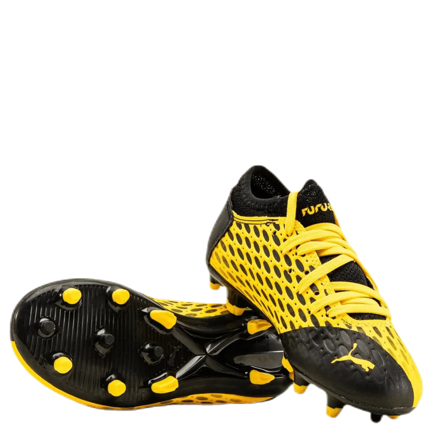 Future 5.4 FG/AG Junior Black/Yellow