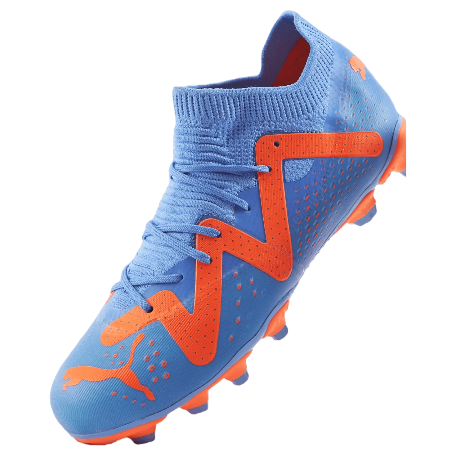 Future Match Fg/ag Jr Blue Glimmer-puma White-ultra