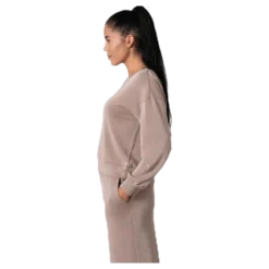 Gaia L/S V-Neck Top Swt White