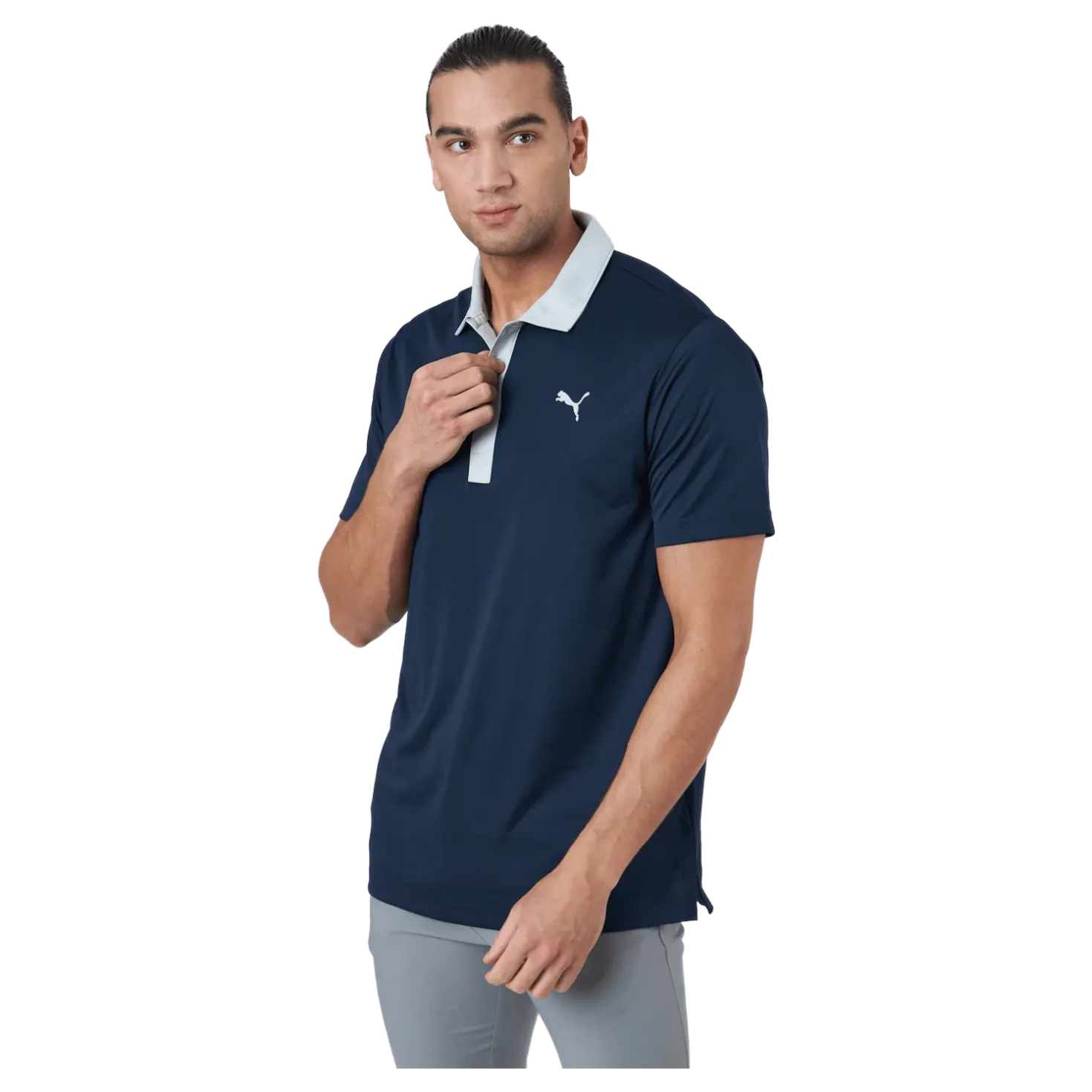 Gamer Polo Navy Blazer-high Rise