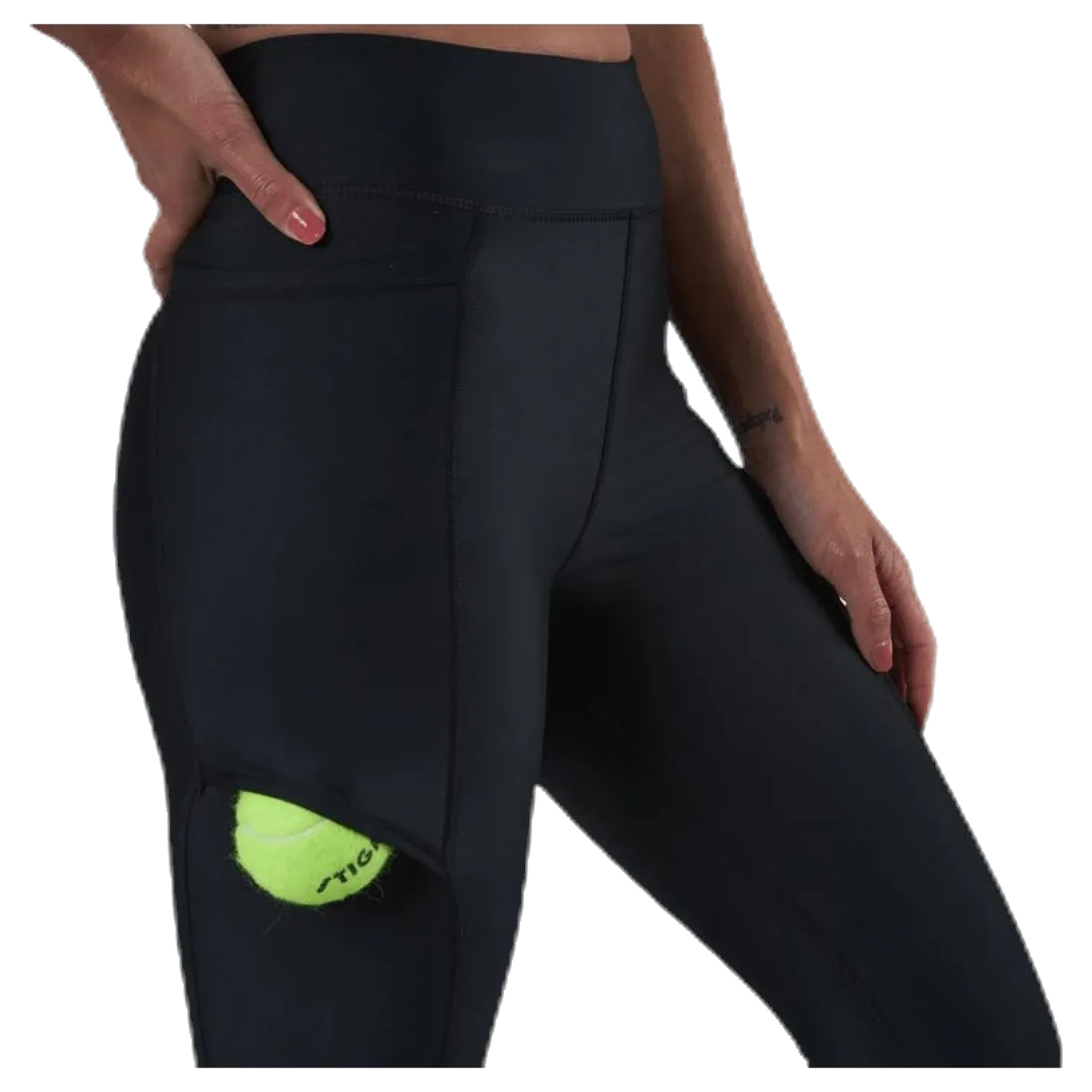Game Tennis Tights 7/8 Black