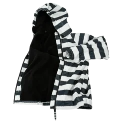 Gary Fleece Rain Set White/Black