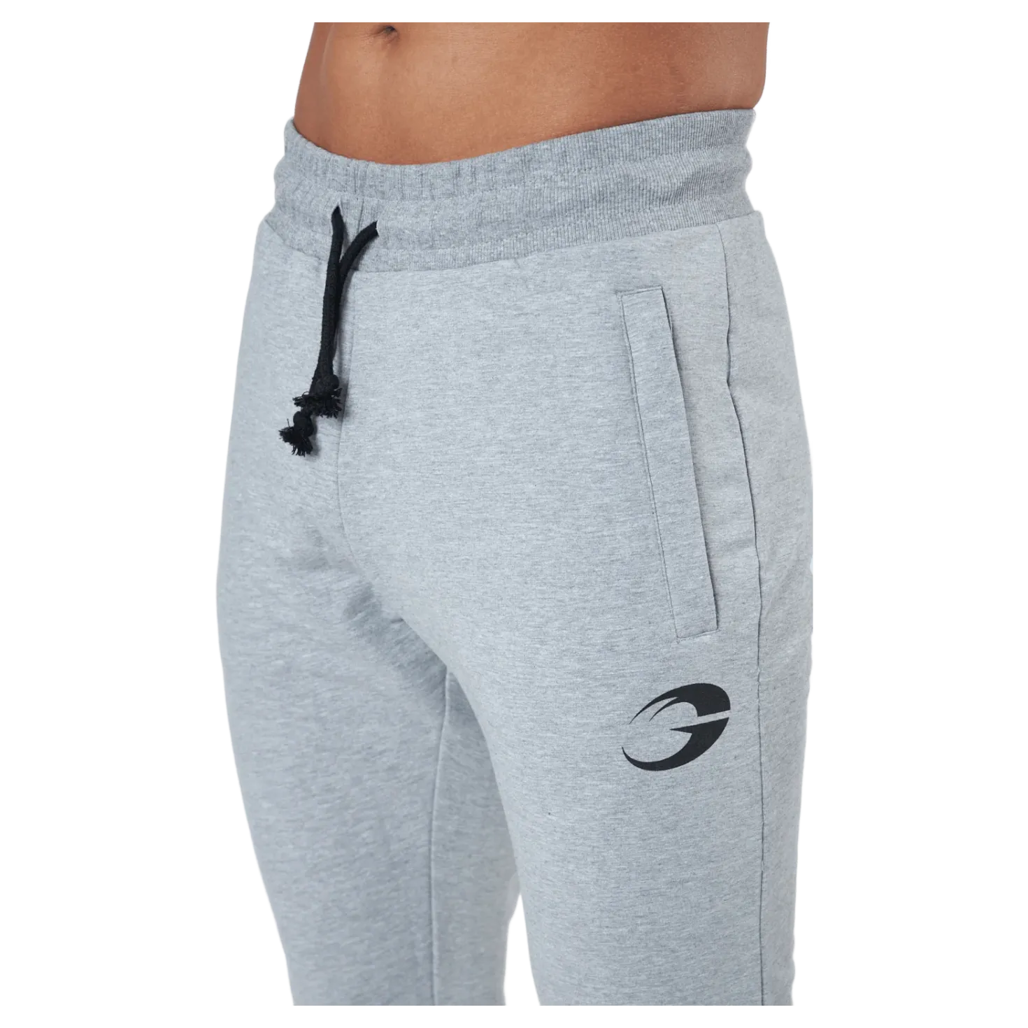 Gasp Tapered Joggers Light Grey Melange