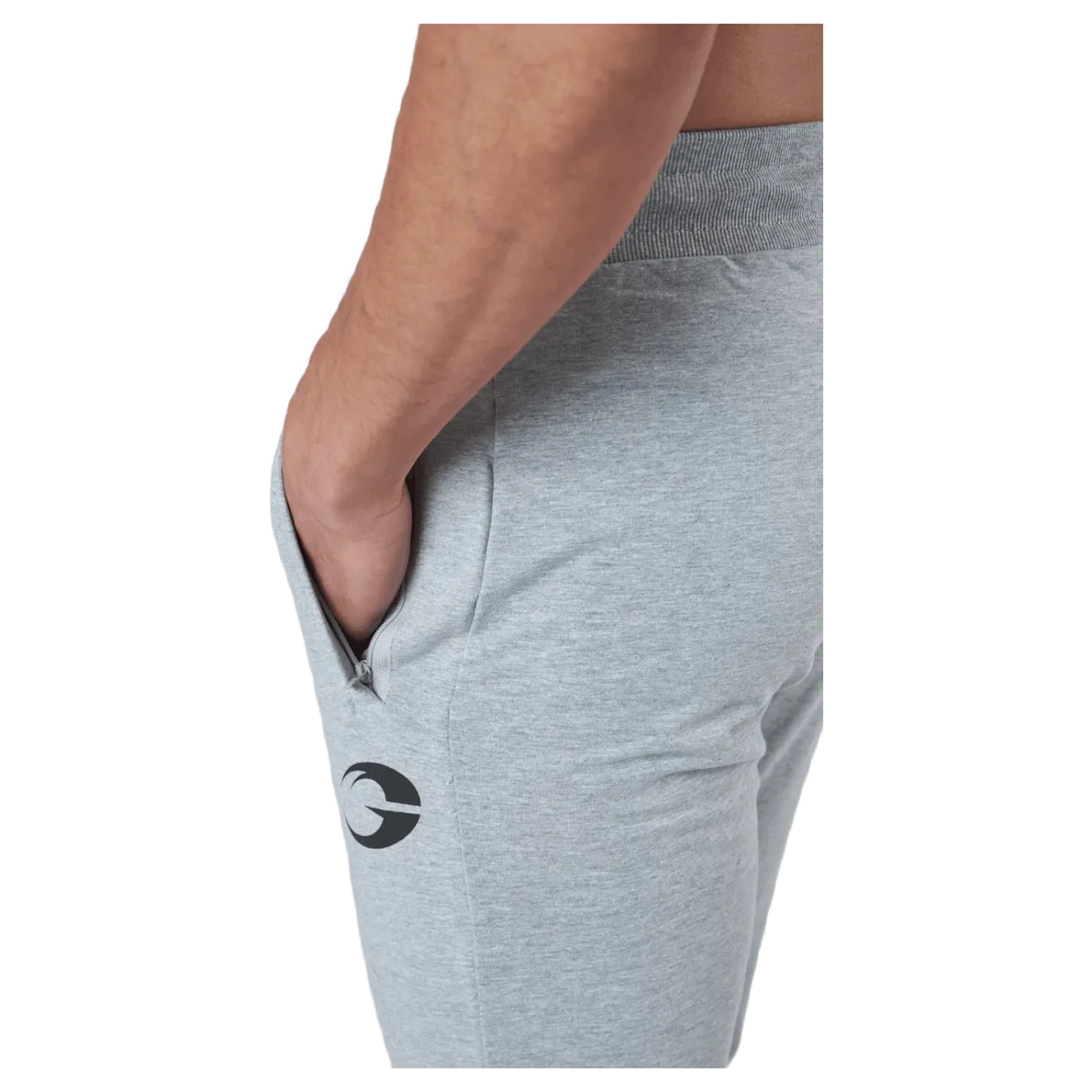 Gasp Tapered Joggers Light Grey Melange