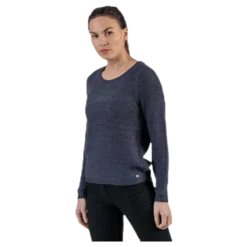 Geena Xo L/S Pullover Knt Blue