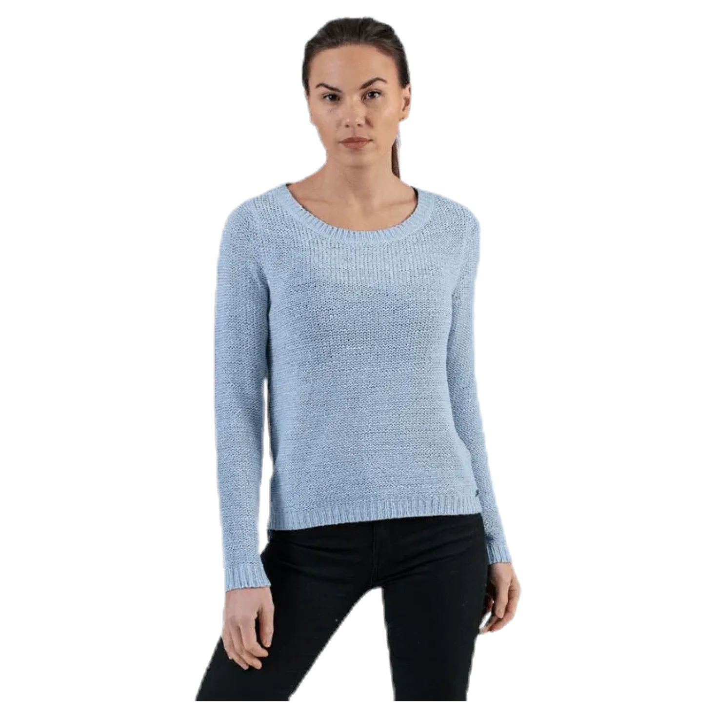 Geena Xo L/S Pullover Knt Blue
