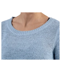 Geena Xo L/S Pullover Knt Blue