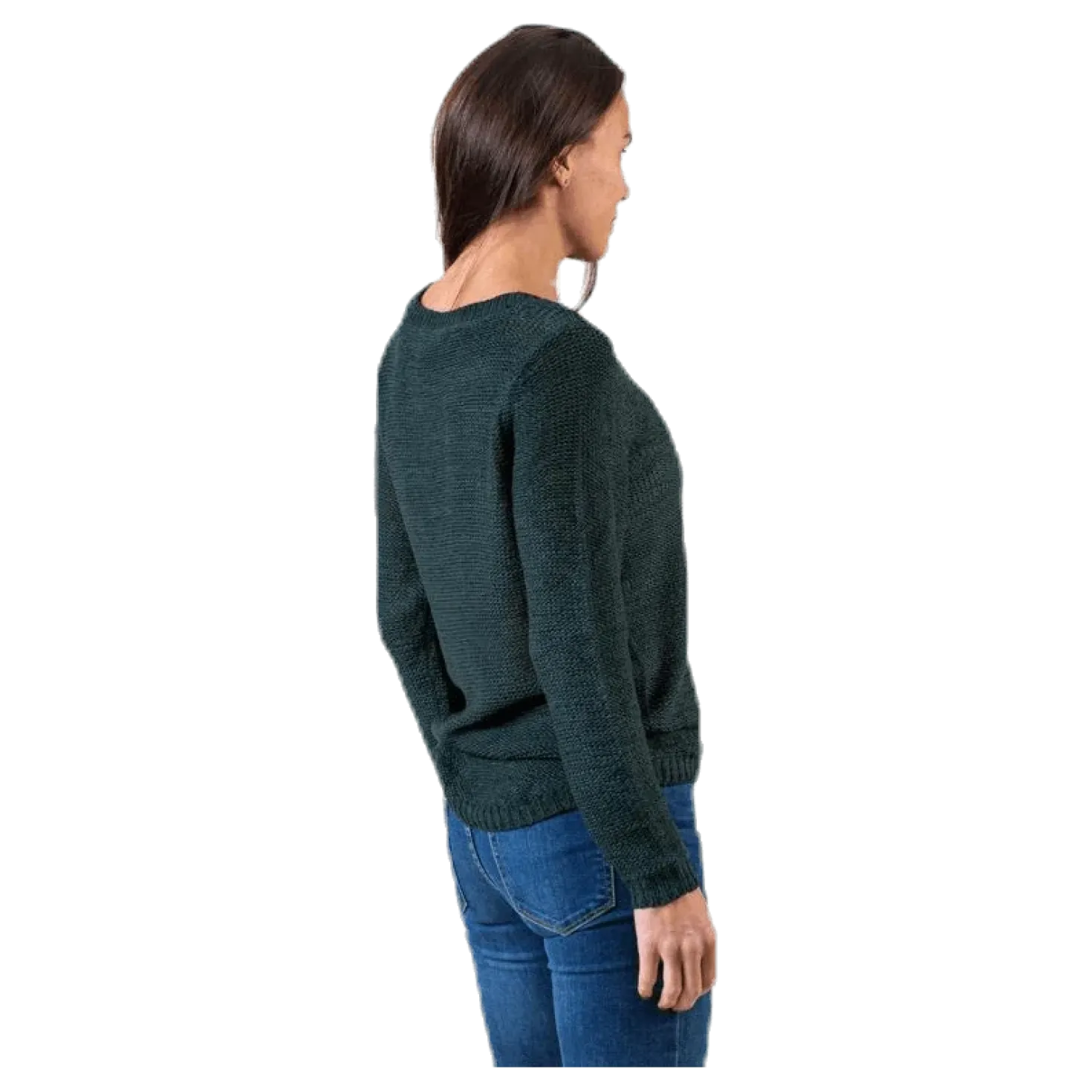 Geena Xo L/S Pullover Knt Green
