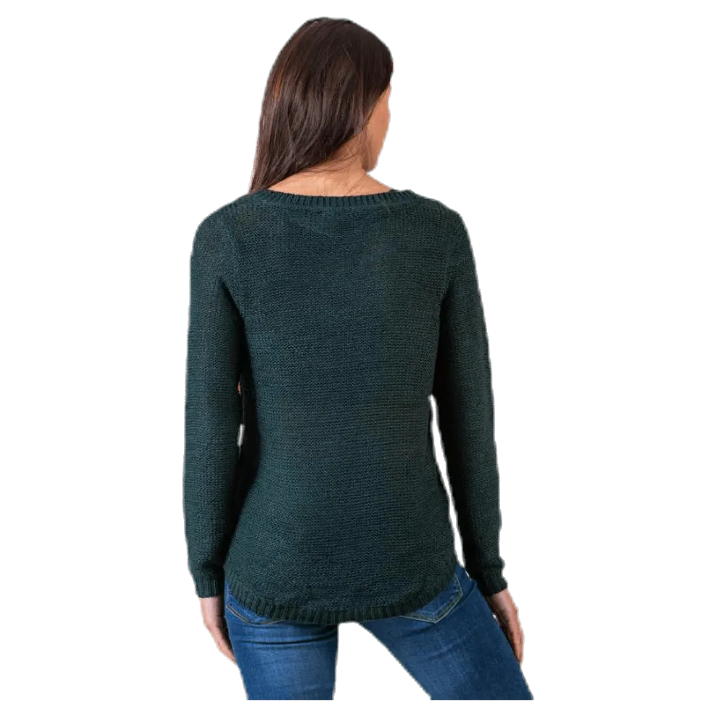 Geena Xo L/S Pullover Knt Green