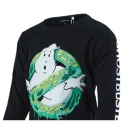 Ghostbusters Villi Ls Top Black