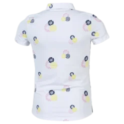 Girls Blossom Polo White