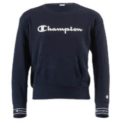 Girls Crewneck Sweatshirt Blue