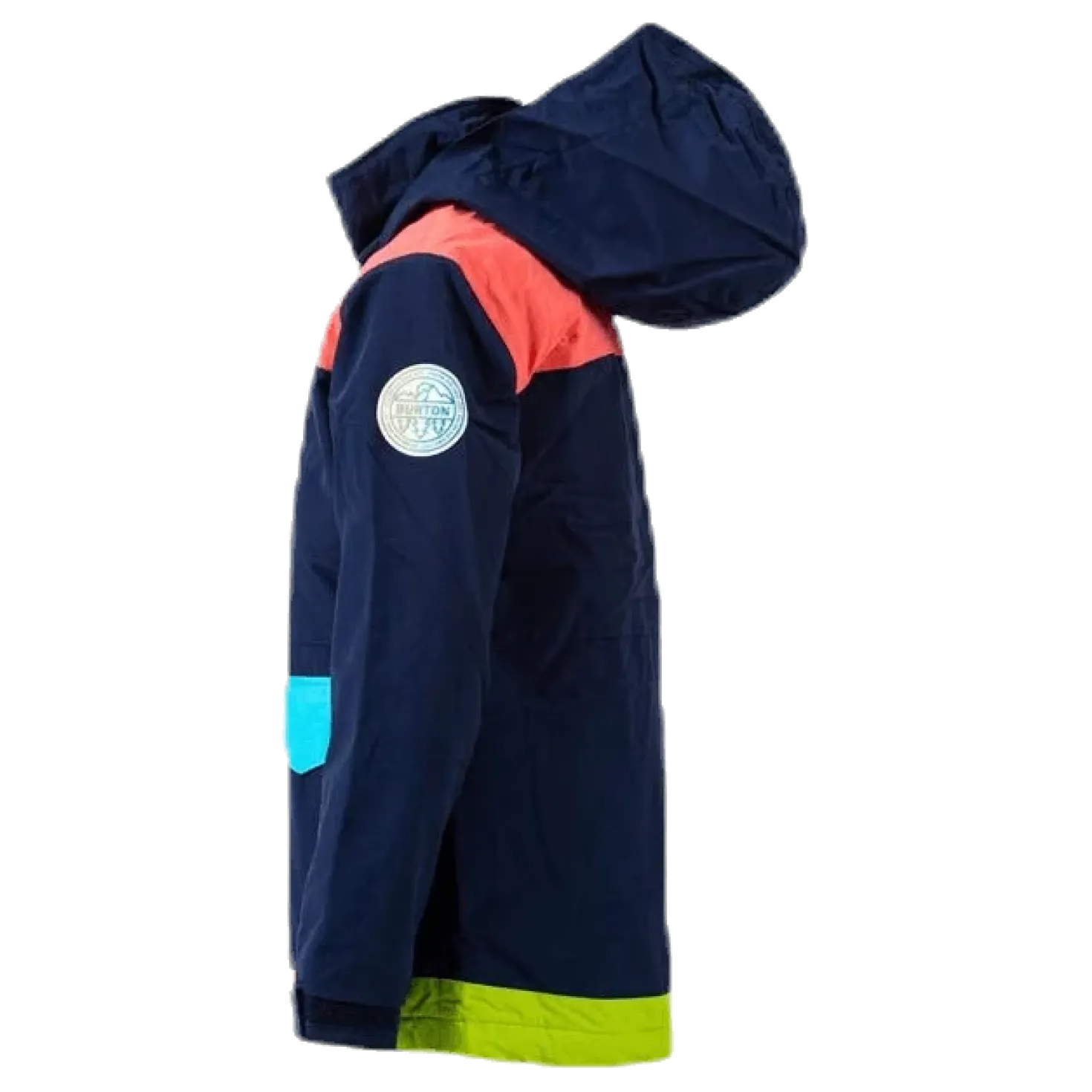 Girls Echo Jackets Blue/Orange