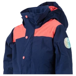 Girls Echo Jackets Blue/Orange