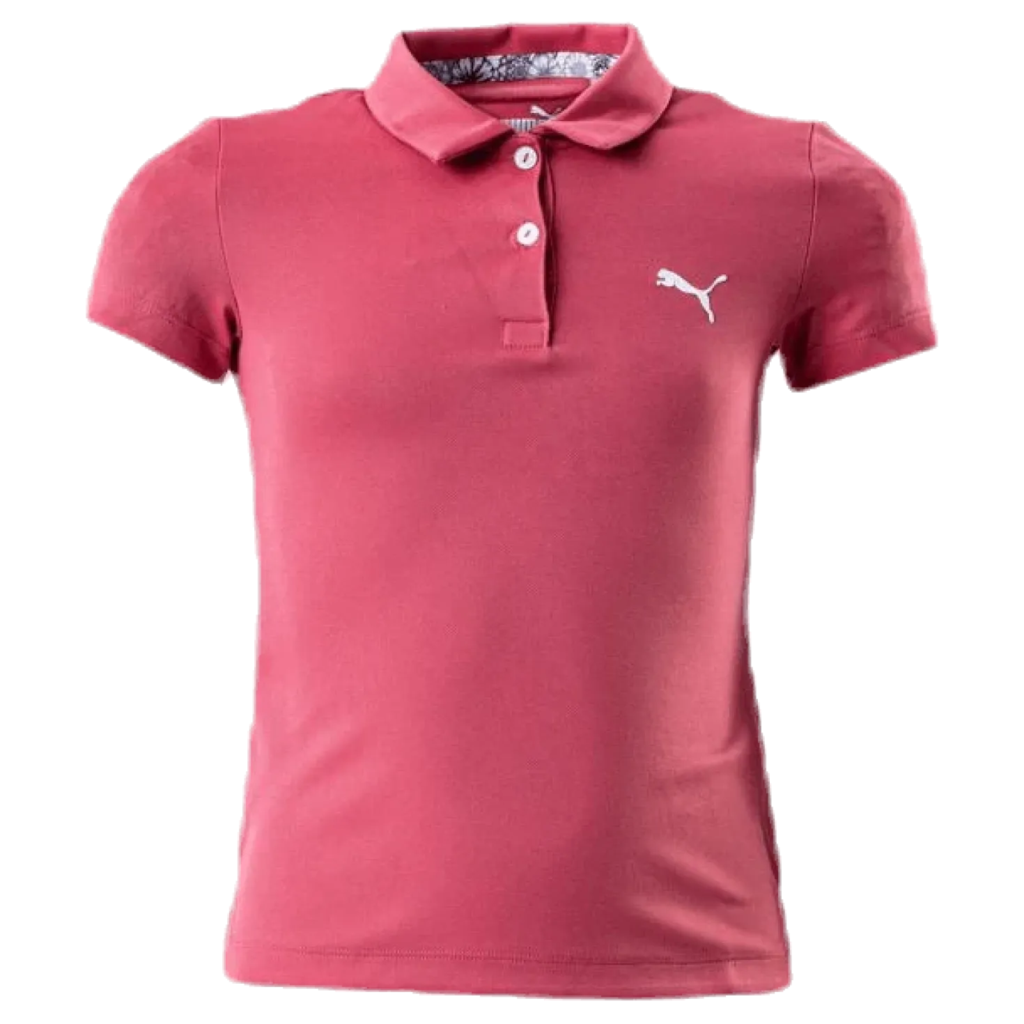 Girls Essential Polo Pink