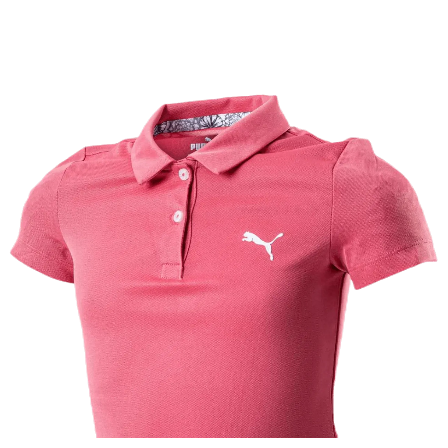 Girls Essential Polo Pink