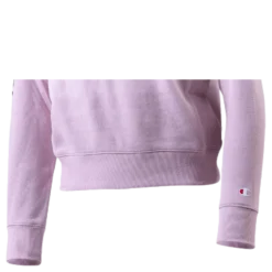 Girls Half Zip Sweatshirt Pink