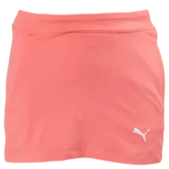 Girls Solid Knit Skirt Pink