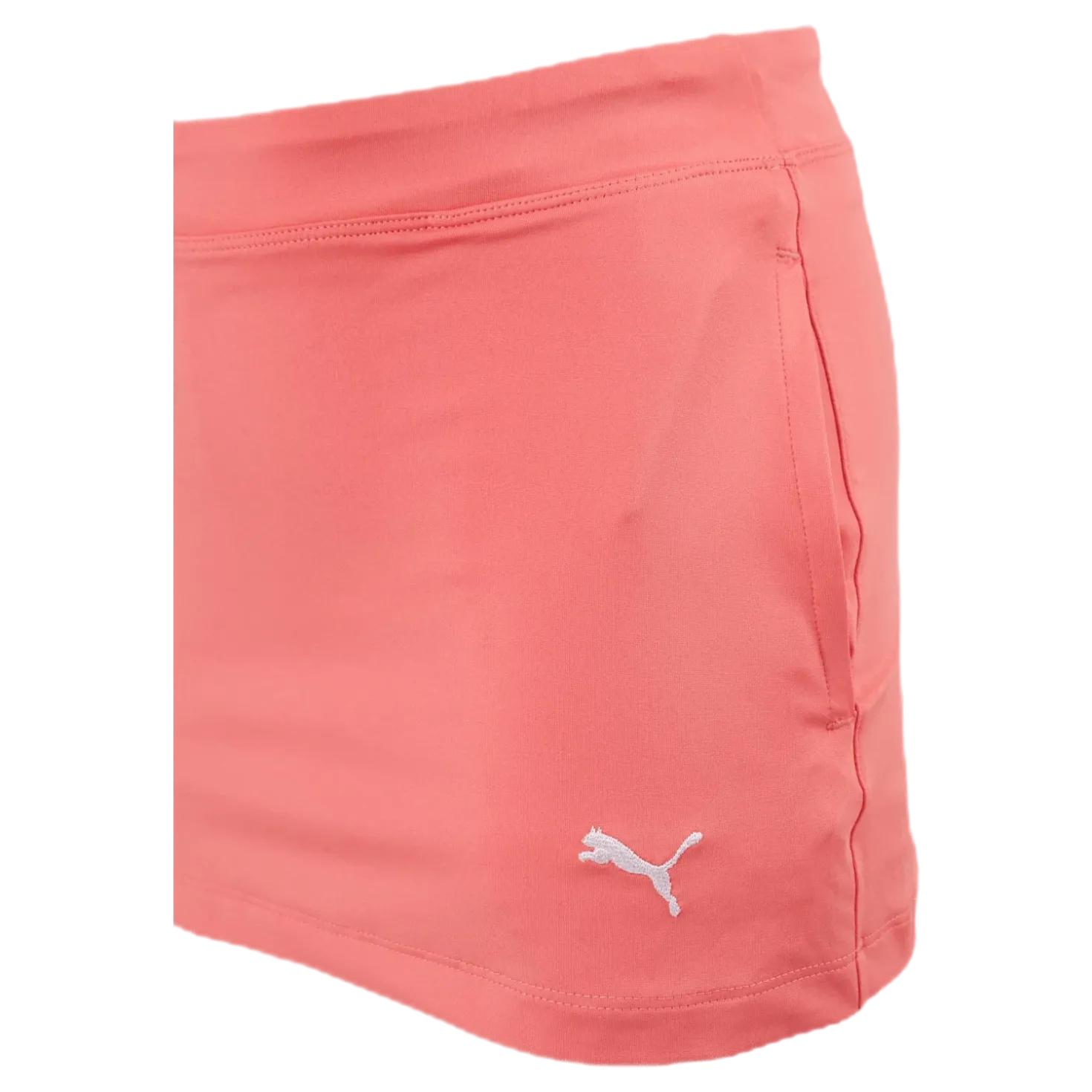 Girls Solid Knit Skirt Pink