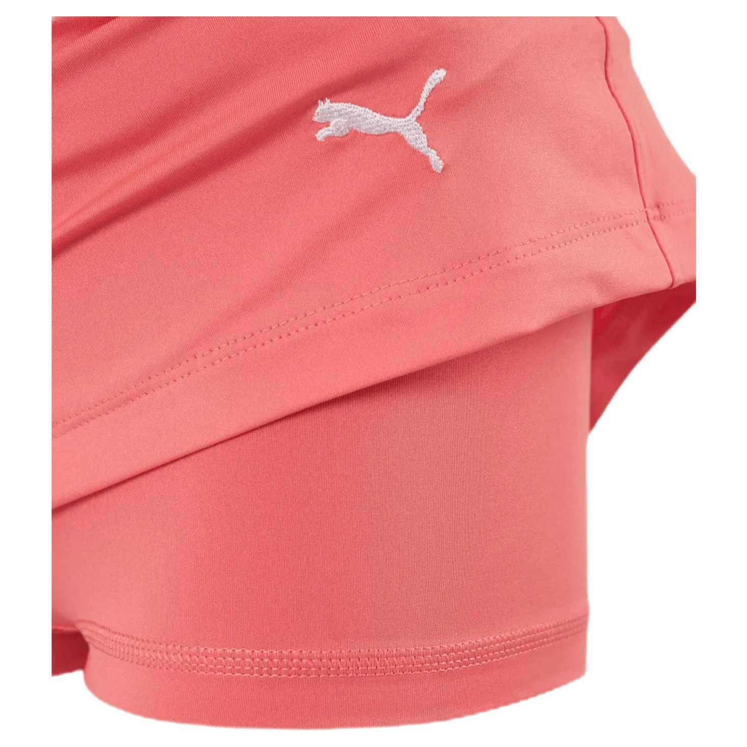 Girls Solid Knit Skirt Pink
