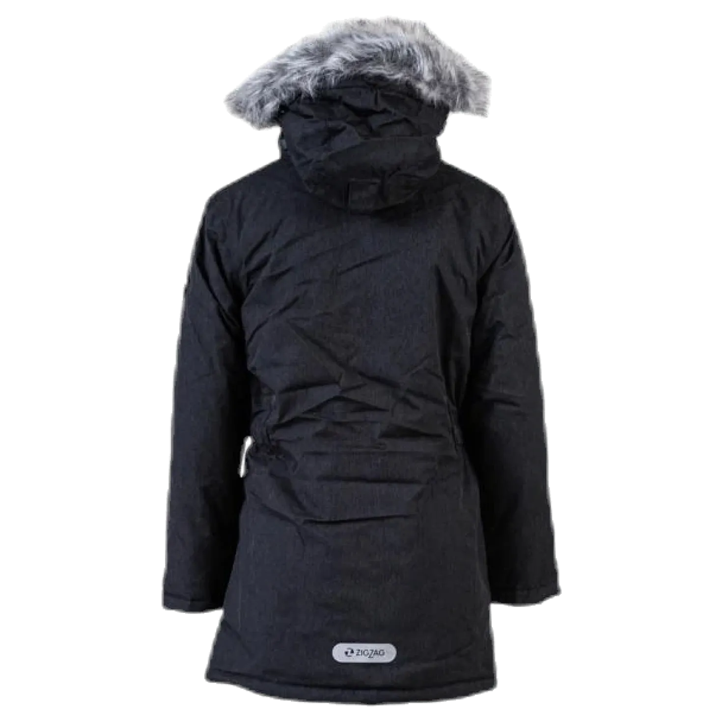 Gitte Girl Melange Parka W-PRO 10000 Grey