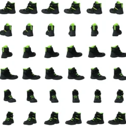 Glacier One Gore-tex Black/yellow