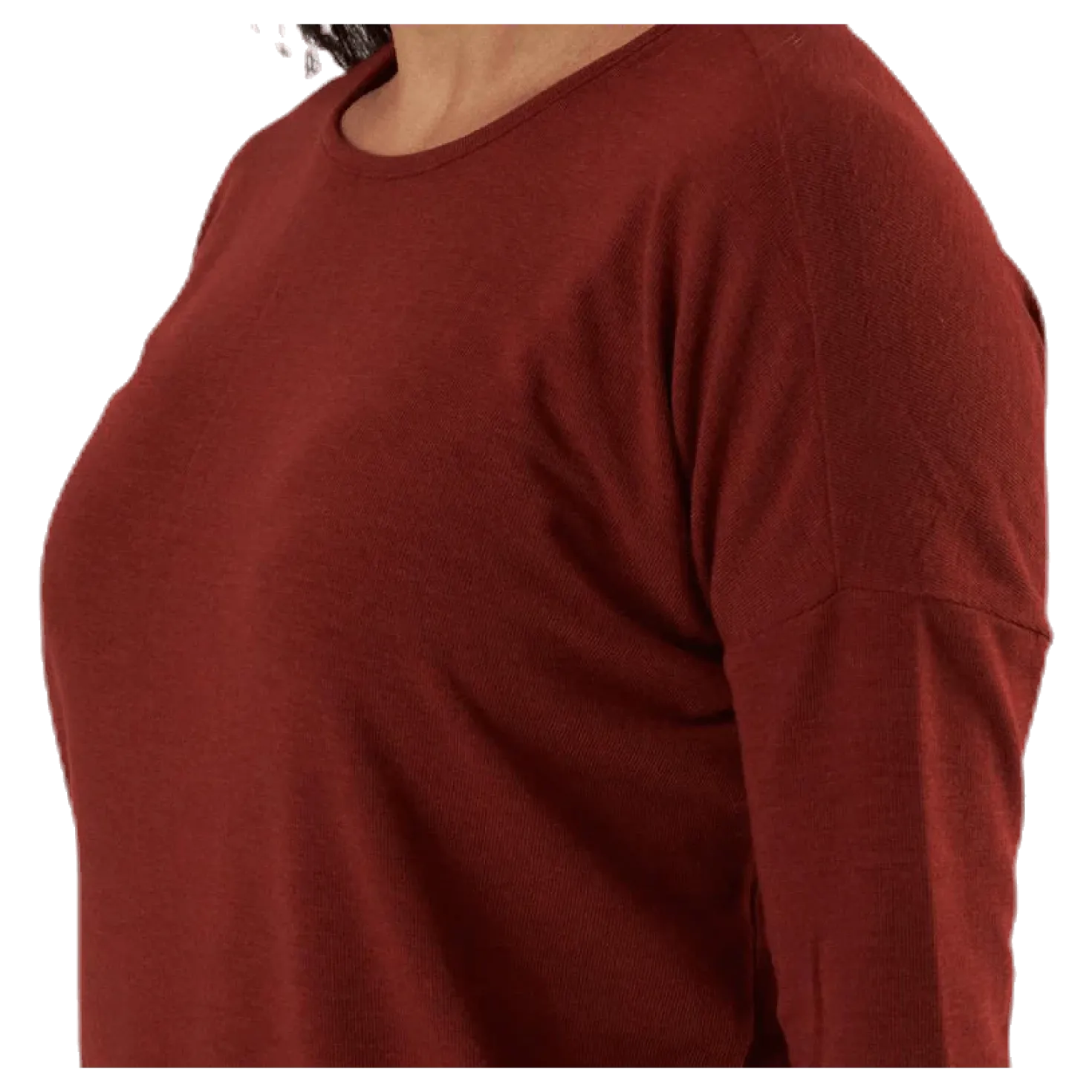 Glamour 3/4 Top Jrs Red
