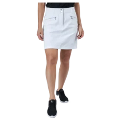 Glam Skort 45 Cm White