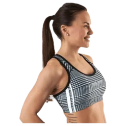 GLNCHCK 1 Sports Bra White/Black
