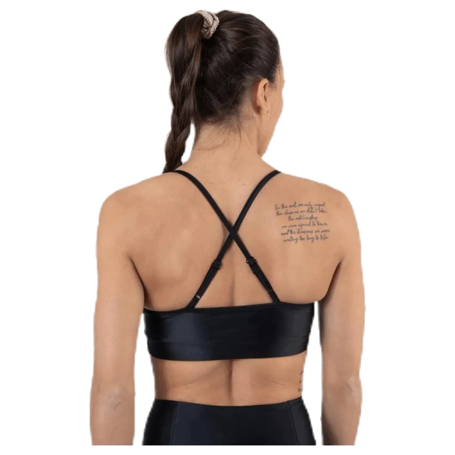 Gloss Bra Top Black