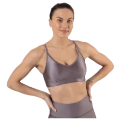 Gloss Bra Top Purple