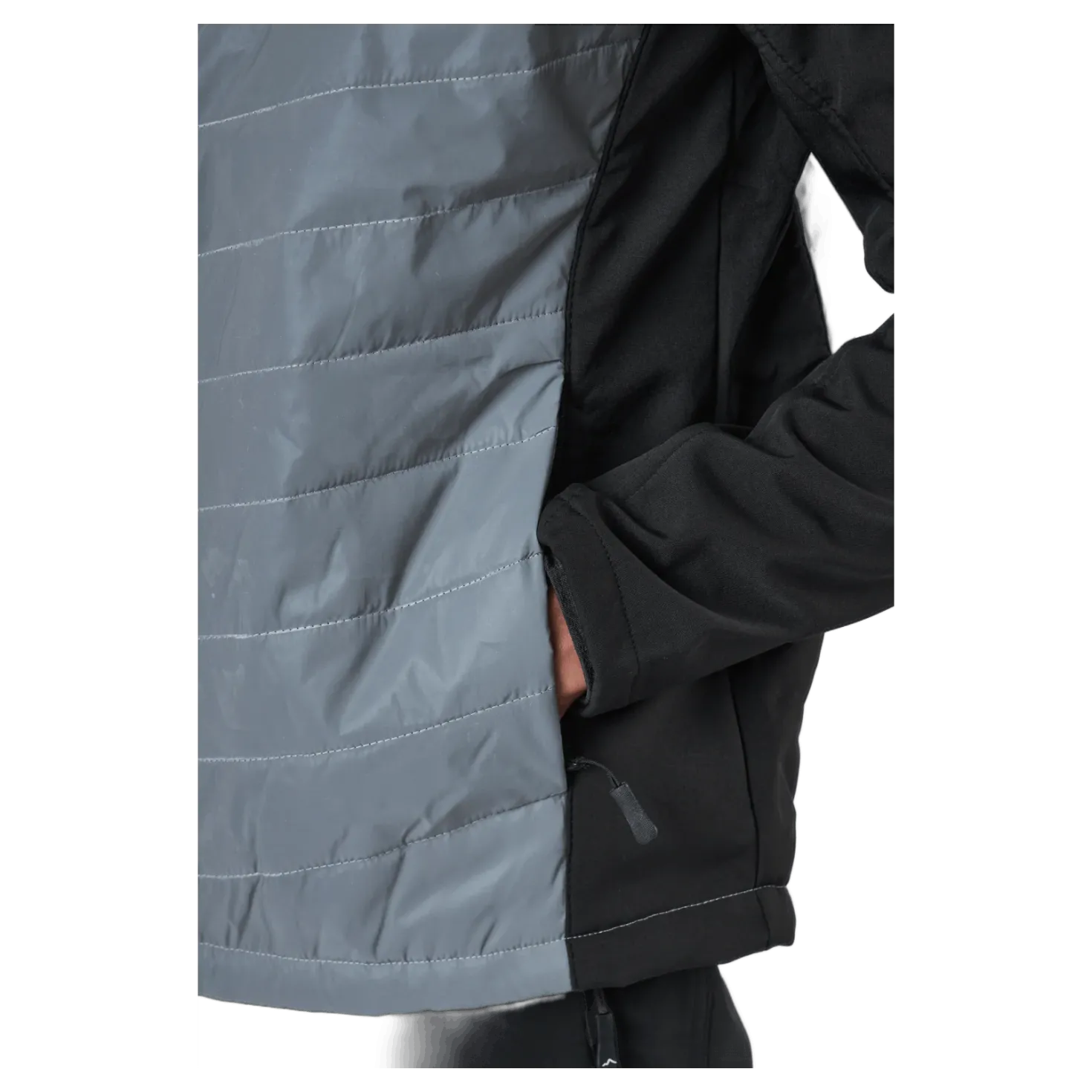 Glow Jacket Reflective Silver