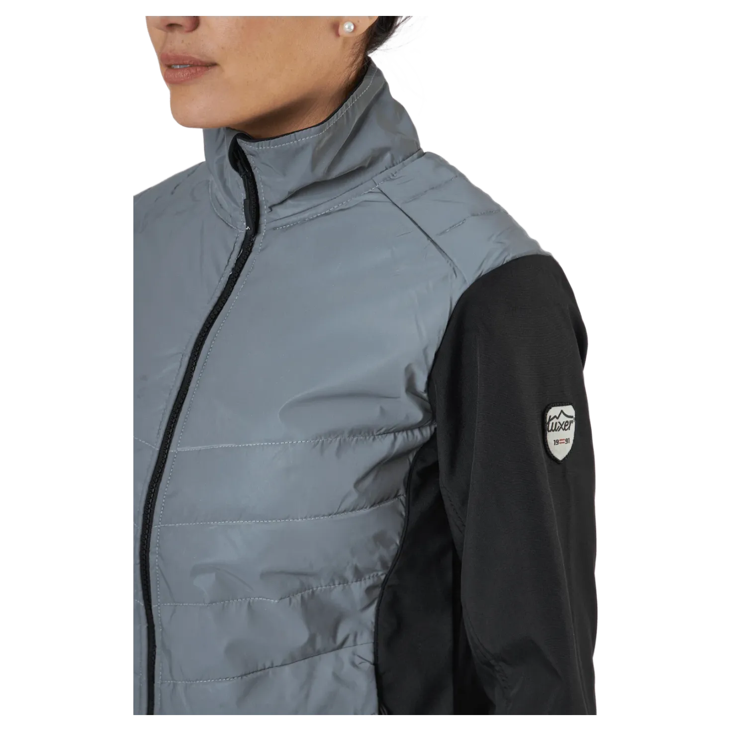 Glow Lady Jacket Reflective Silver