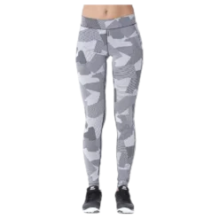 Graphic line tights White