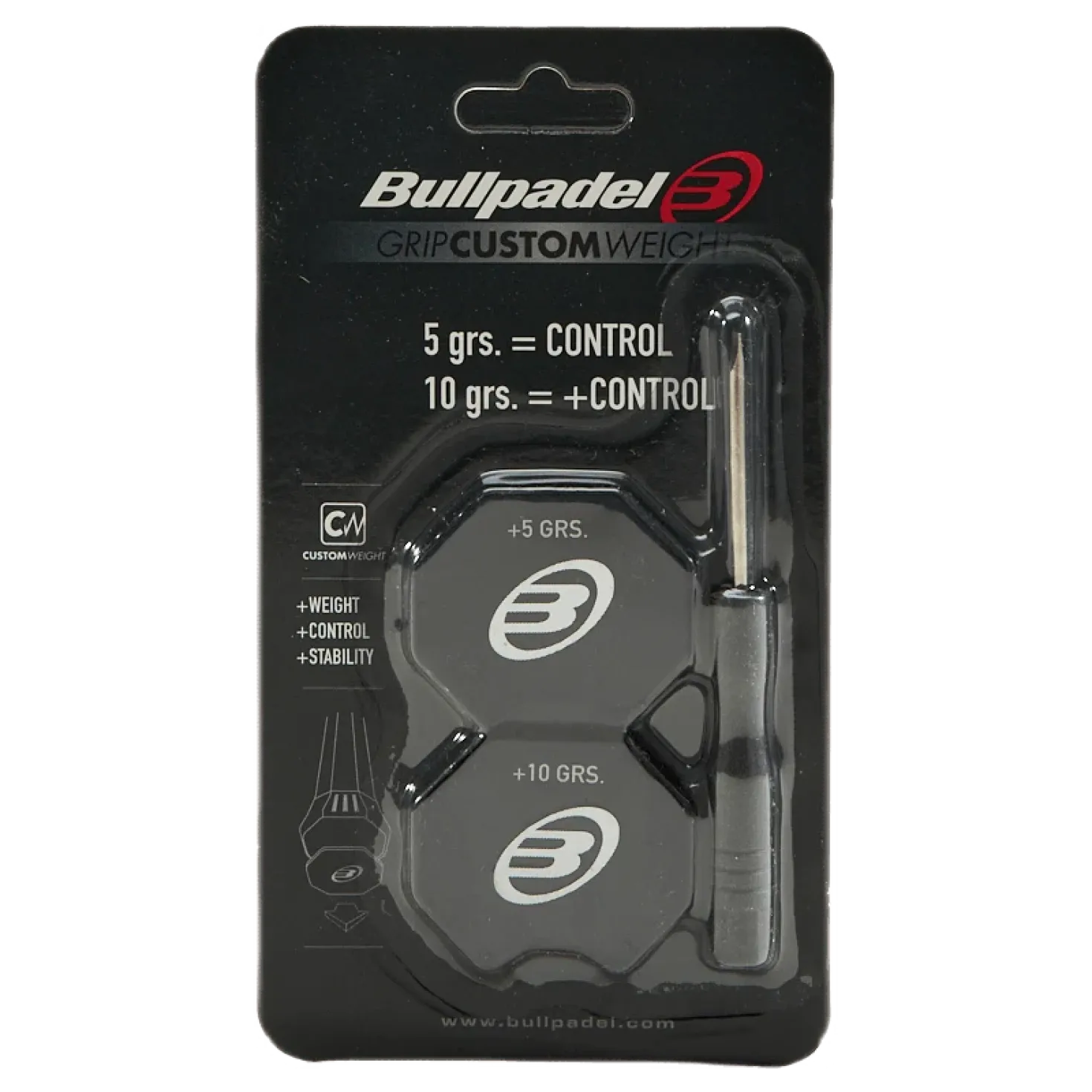 Gripweight 5/10g Black