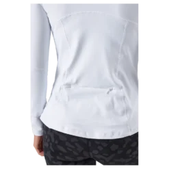 Half Zip Sweater White