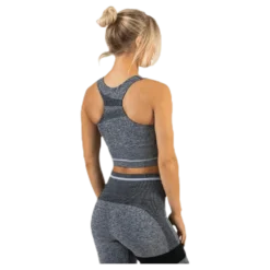 Halley Seamless Bra Black/Grey