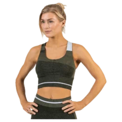 Halley Seamless Bra Green