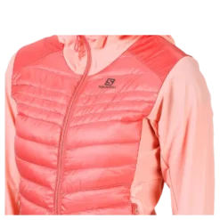 Haloes Down Hybrid Hoodie Pink