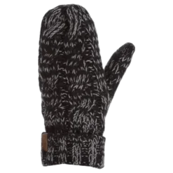 Handlight Reflective Mitten Black/Grey