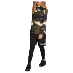 Harald Midlayer Half Zip Junior Patterned
